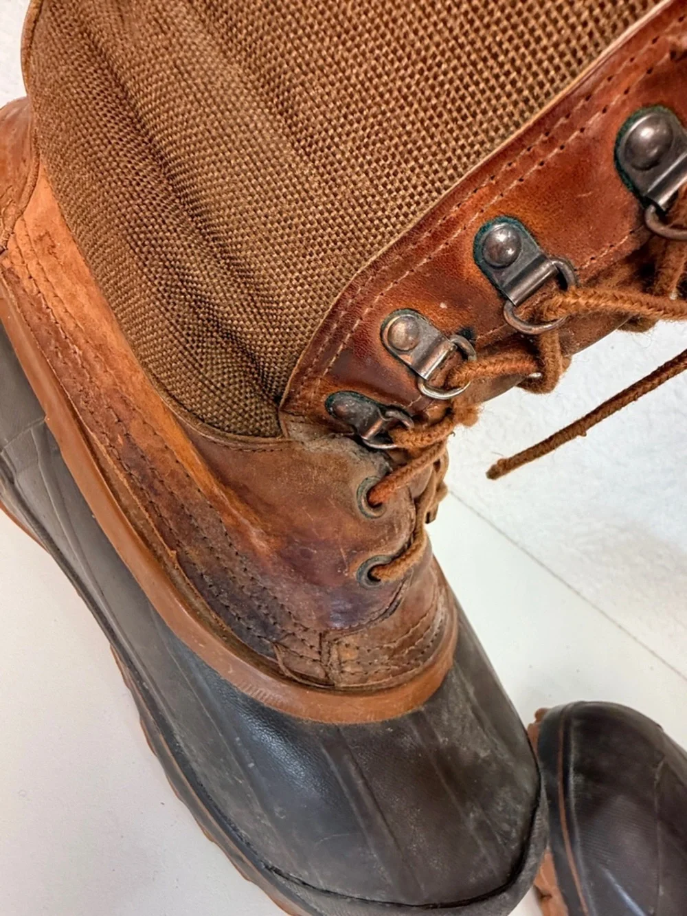 LaCrosse Mens Size 9 Insulated Hunting Duck Boots Waterproof USA